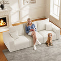 112" Boneless Cloud Sectional Sofa