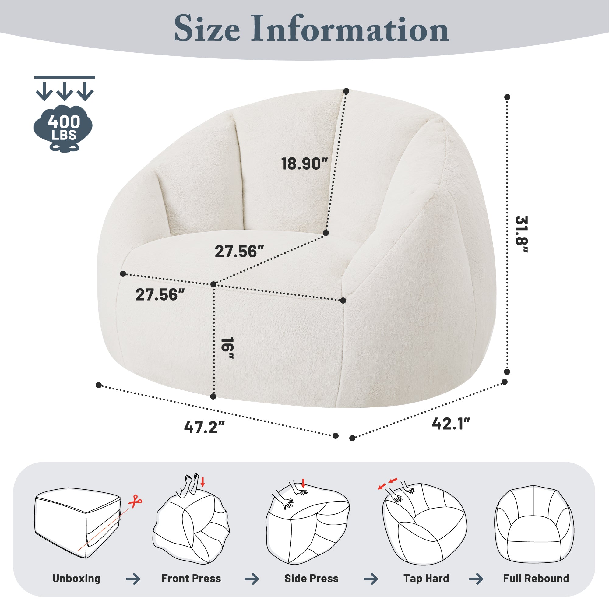 Shell Bean Bag Chairs